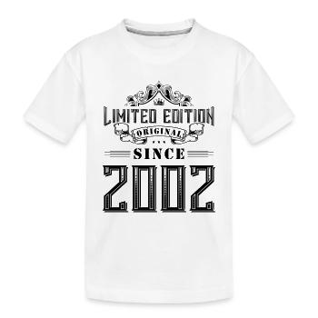 Édition limitée 2002 - T-shirt bio Premium Enfant - blanc - Devant