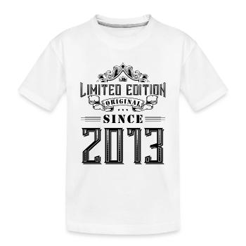 2013 limited edition - Kids' Premium Organic T-Shirt - white - Front
