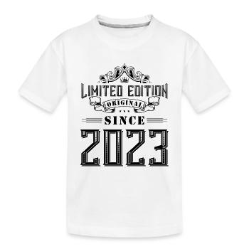 Édition limitée 2023 - T-shirt bio Premium Enfant - blanc - Devant