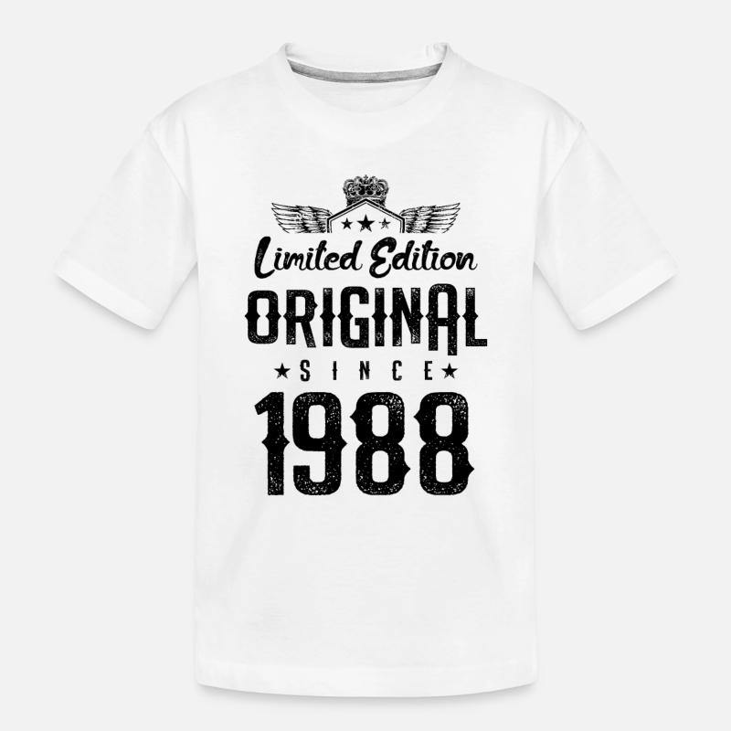 Édition limitée 1988 - T-shirt bio Premium Enfant - blanc