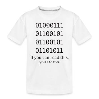 Support technique Technologie informatique Logiciel informatique - T-shirt bio Premium Enfant - blanc - Devant