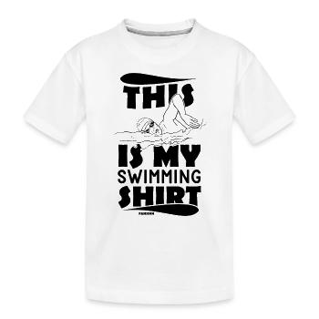 Nager - T-shirt bio Premium Enfant - blanc - Devant