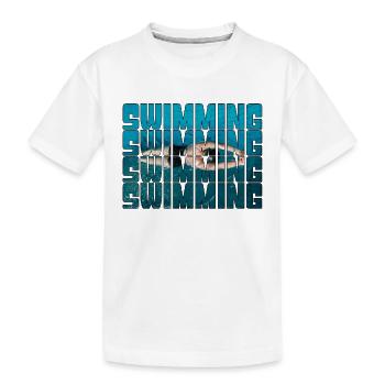 Nager - T-shirt bio Premium Enfant - blanc - Devant