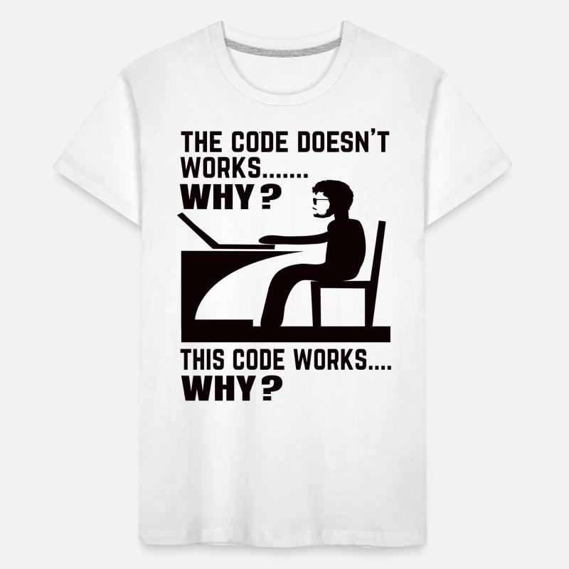 Software Developer Programmer Gift Kids' Premium Organic T-Shirt