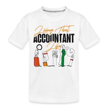 Comptable Comptable Comptable - T-shirt bio Premium Enfant - blanc - Devant