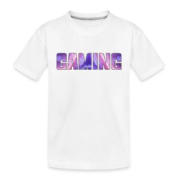 Jeu - T-shirt bio Premium Enfant - blanc - Devant
