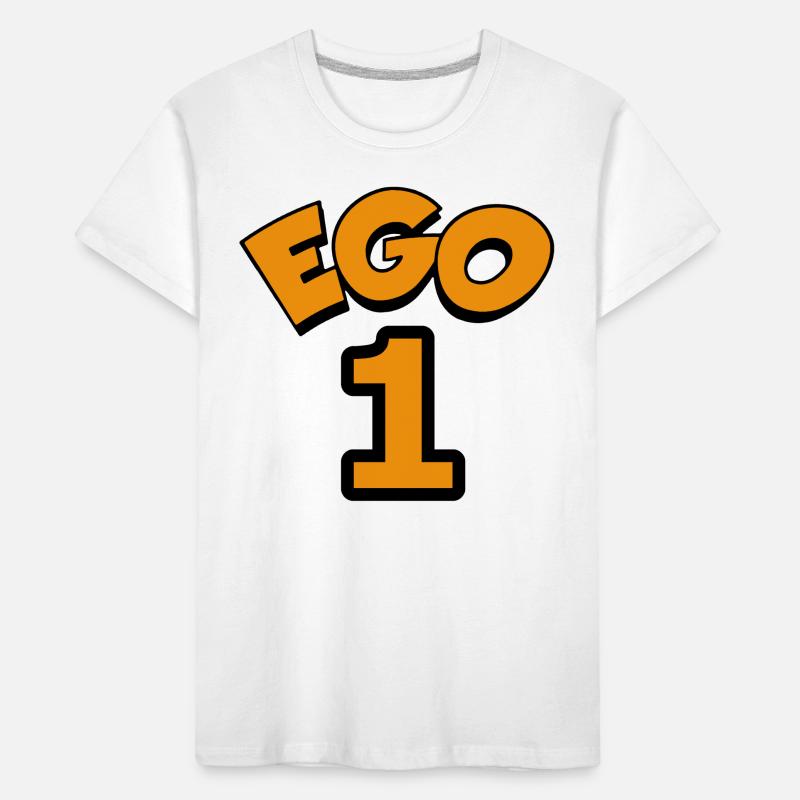 Ego 1 egoistic Nummber eins Kinder Premium Bio T-Shirt