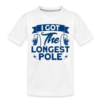 Saut à la perche Saut à la perche Saut à la perche - T-shirt bio Premium Enfant - blanc - Devant