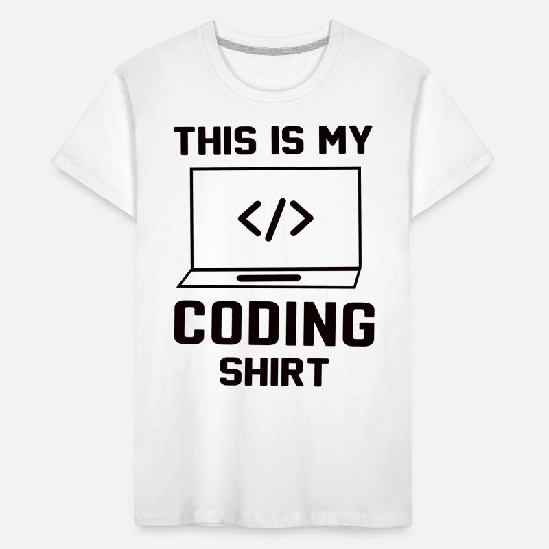 Software Developer Programmer Gift Kids' Premium Organic T-Shirt