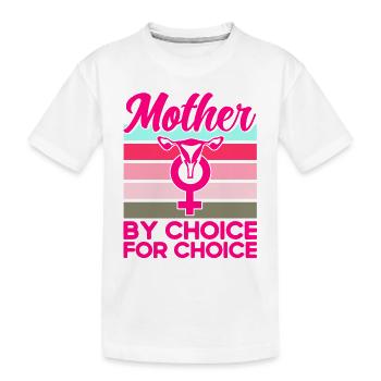 Gender equality Gender equality - Kids' Premium Organic T-Shirt - white - Front