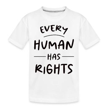 Droits de l’homme Politique Manifestation sur la liberté - T-shirt bio Premium Enfant - blanc - Devant