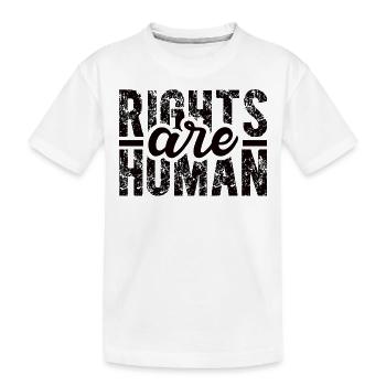 Droits de l’homme Politique Manifestation sur la liberté - T-shirt bio Premium Enfant - blanc - Devant