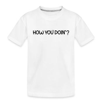 Cinéma / Citation / Série télé / Geek - T-shirt bio Premium Enfant - blanc - Devant