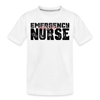 Service ambulancier Infirmier paramédical - T-shirt bio Premium Enfant - blanc - Devant
