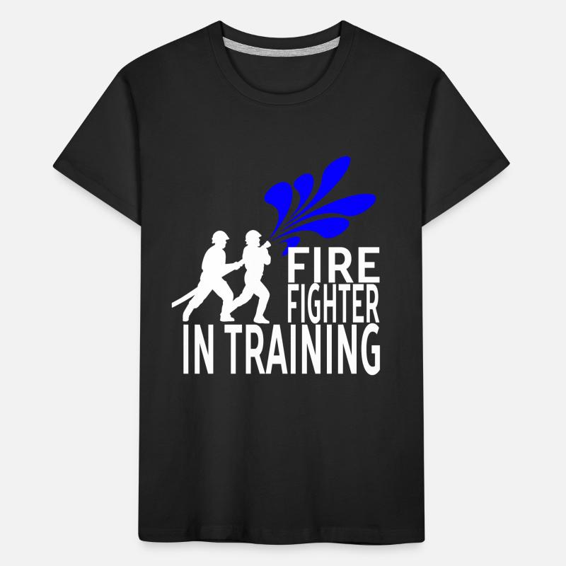 Fireman Kids' Premium Organic T-Shirt
