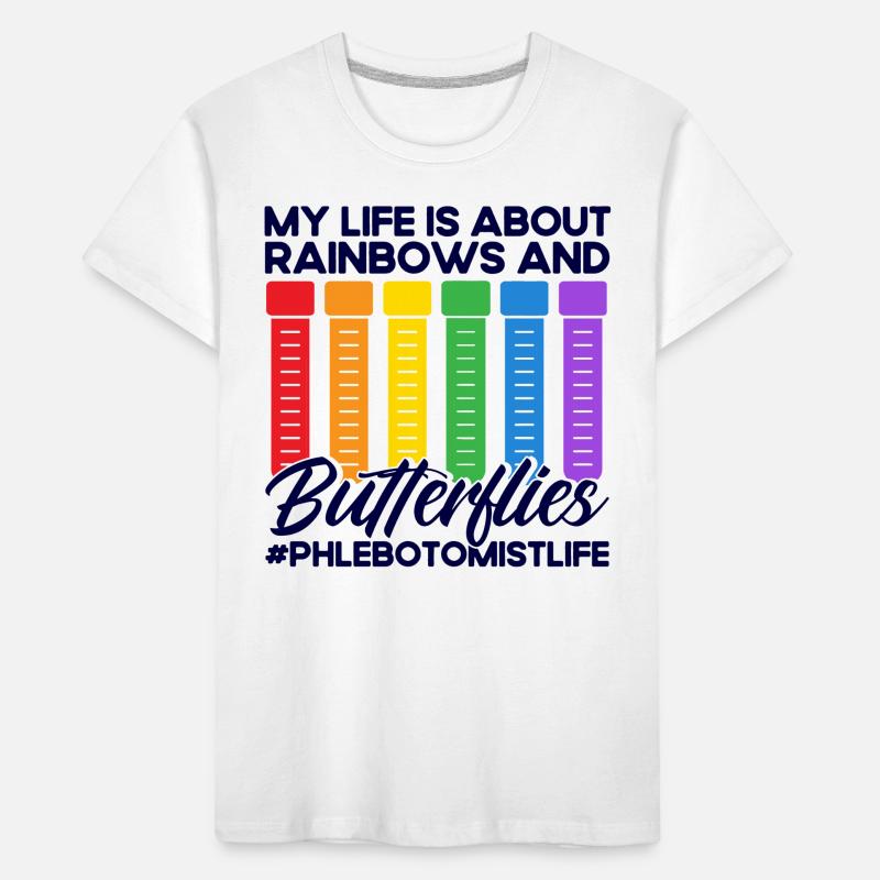 Blood Sampling Phlebotomist Phlebotomy Gift Kids' Premium Organic T-Shirt