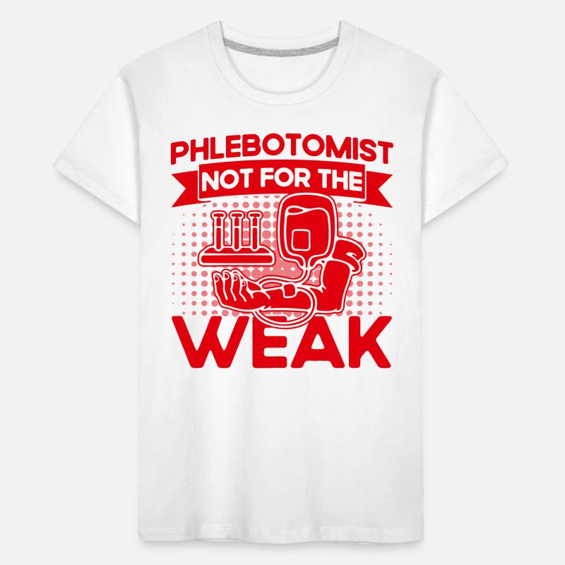 Blood sampling Phlebotomy Laboratory Phlebotomist Geschen Kids' Premium Organic T-Shirt