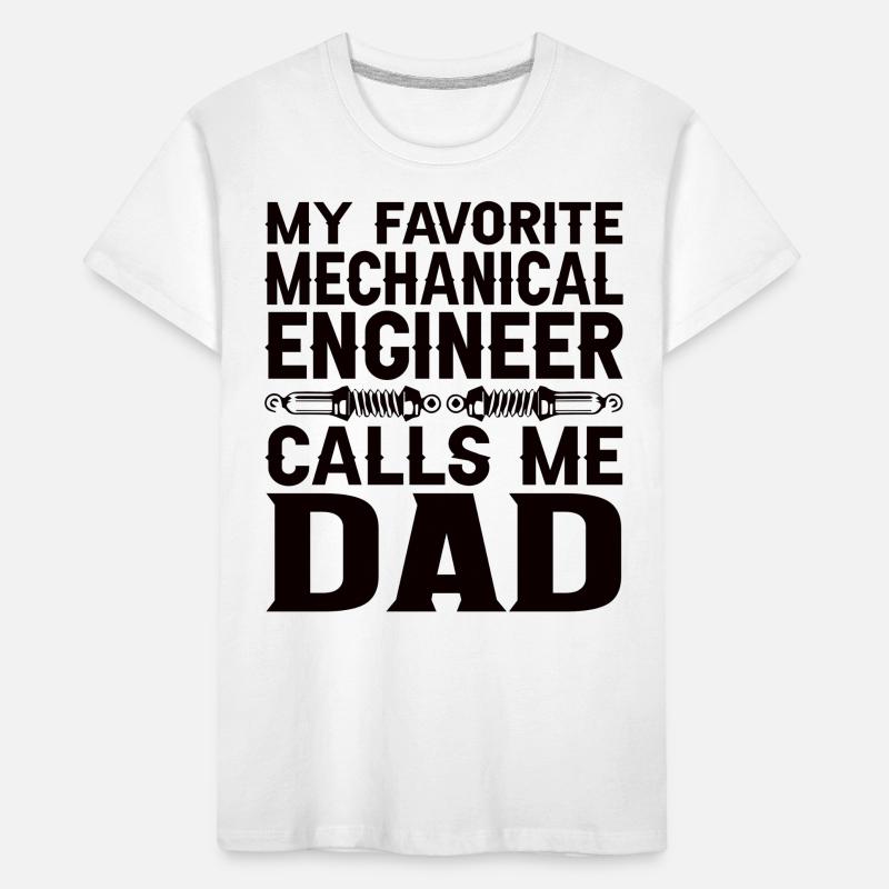 Engineer Brain Mechanical Engineering Electrical Engineering Son Kids' Premium Organic T-Shirt