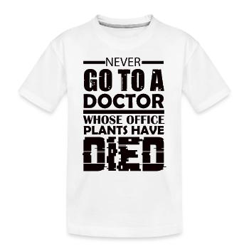Medizinisch Internist Medizin Arzt Geschenk - Kinder Premium Bio T-Shirt - Weiß - Vorne