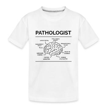 Pathologiste - T-shirt bio Premium Enfant - blanc - Devant