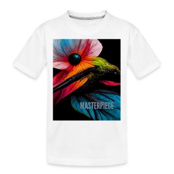 Un slogan inspirant et motivant pour vous - T-shirt bio Premium Enfant - blanc - Devant