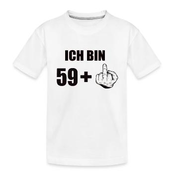60 Geburtstag - Kinder Premium Bio T-Shirt - Weiß - Vorne