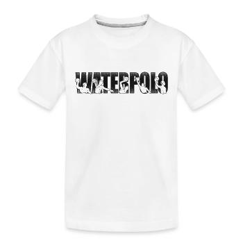 Water Polo Vintage Water Polo - Kids' Premium Organic T-Shirt - white - Front
