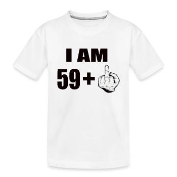 60th birthday - Kids' Premium Organic T-Shirt - white - Front