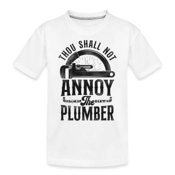 Plomberie Plombier Christian Vintage - T-shirt bio Premium Enfant - blanc - Devant