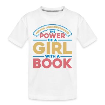 Droits des femmes Autonomisation féministe - T-shirt bio Premium Enfant - blanc - Devant