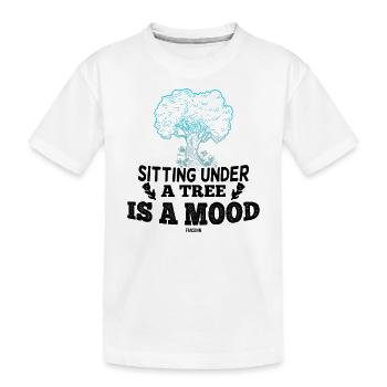 Botany Forest Relaxation Therapy - Kids' Premium Organic T-Shirt - white - Front
