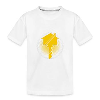 It Just Got Real - Kinder Premium Bio T-Shirt - Weiß - Vorne