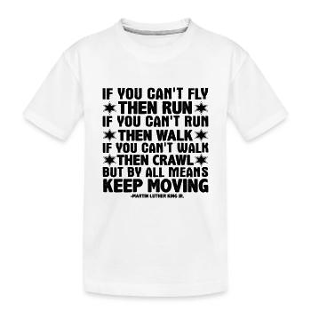MARTIN LUTHER KING - T-shirt bio Premium Enfant - blanc - Devant
