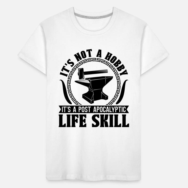 Ce n’est pas un passe-temps, c’est un forgeur Forger Blacksmit T-shirt bio Premium Enfant