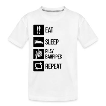 Cornemuse Cornemuse Cornemuse - T-shirt bio Premium Enfant - blanc - Devant