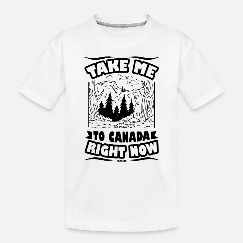 Canada - T-shirt bio Premium Enfant - blanc