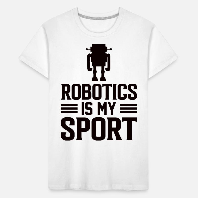 Robot Programmer Automation Technician Kids' Premium Organic T-Shirt