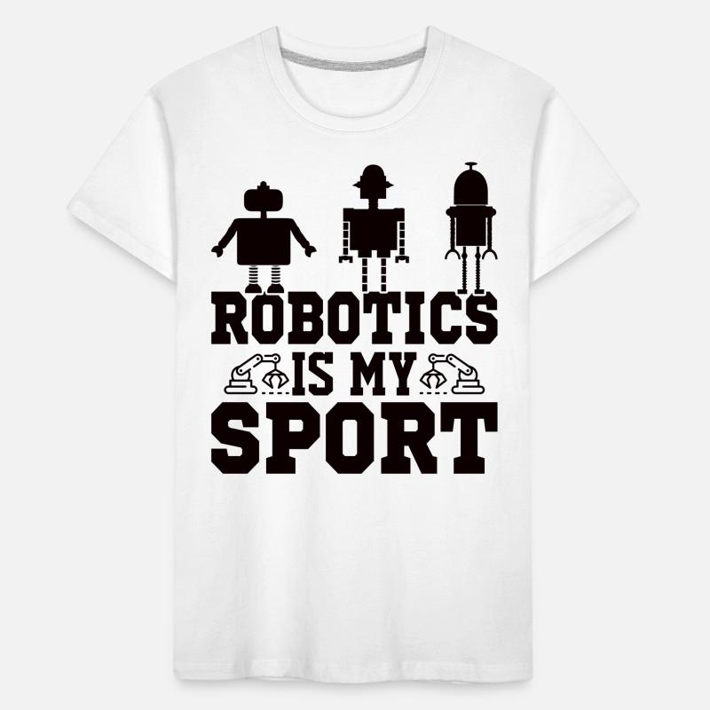 Programmeur de robots Technicien en automatisation T-shirt bio Premium Enfant