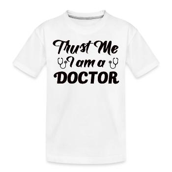 Medizinisch Internist Medizin Arzt Geschenk - Kinder Premium Bio T-Shirt - Weiß - Vorne