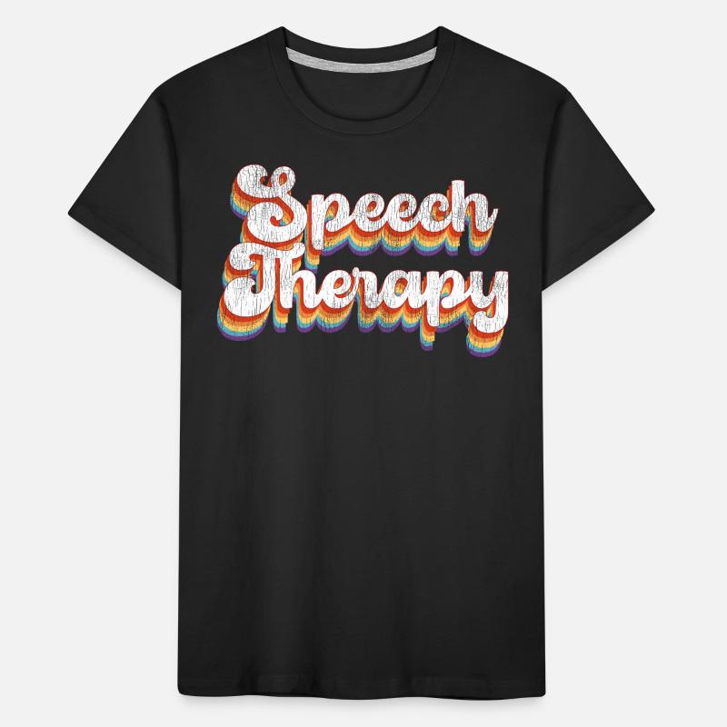 Speech Therapist Therapy Assistant Kids' Premium Organic T-Shirt