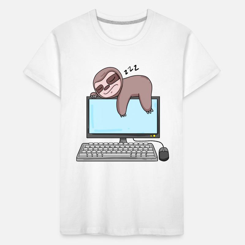 Computer Nerd Programmierer Geschenk Kinder Premium Bio T-Shirt