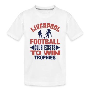 EXISTE POUR GAGNER DES TROPHÉES - T-shirt bio Premium Enfant - blanc - Devant
