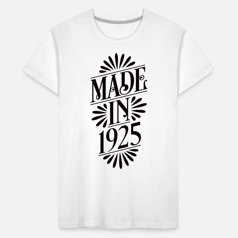 1925 - Année de construction 1925 - Né en 1925 T-shirt bio Premium Enfant