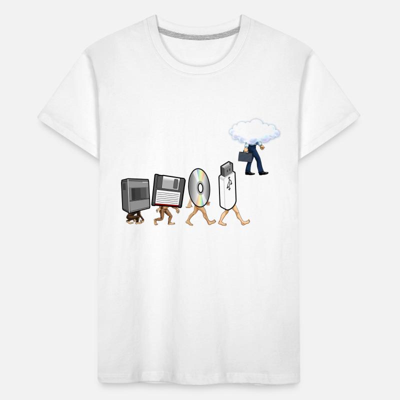 Funny Geek Programmierer Nerd Entwickler - Computer Kinder Premium Bio T-Shirt