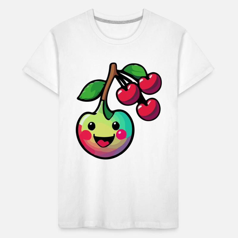 Cherry Comic Kids' Premium Organic T-Shirt