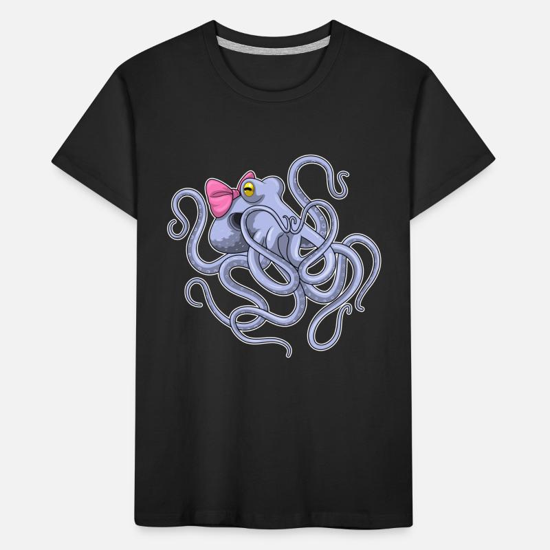 Octopus Loop Kids' Premium Organic T-Shirt