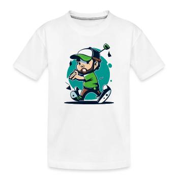 Golfe - T-shirt bio Premium Enfant - blanc - Devant