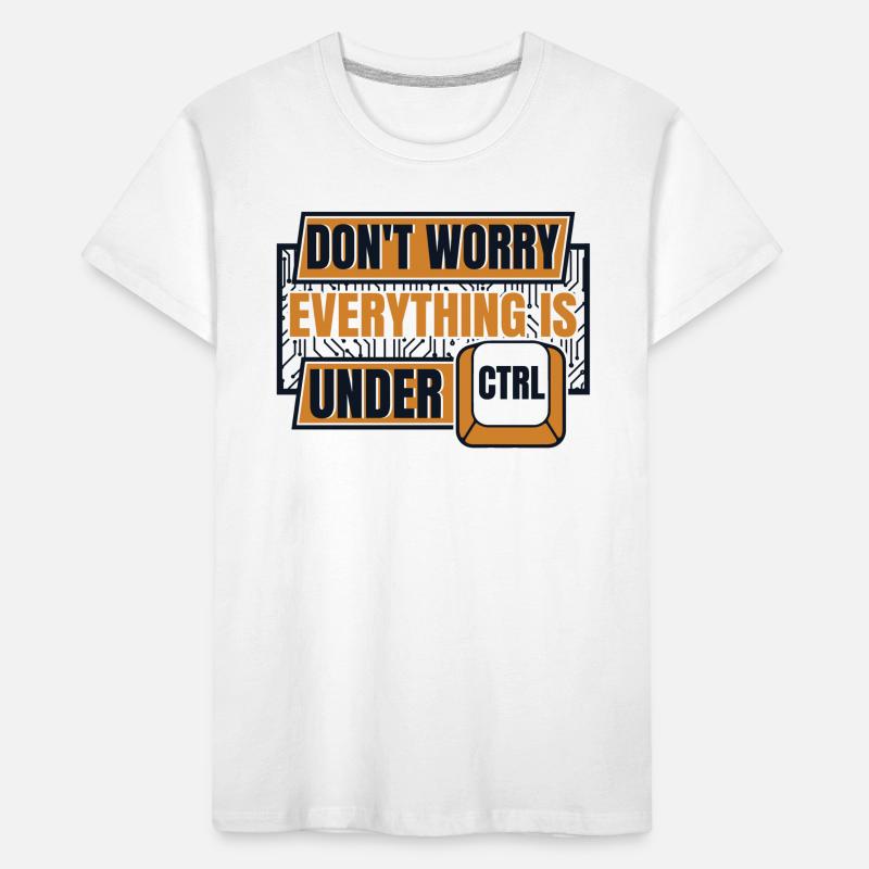 Everything Is Under Ctrl Admin IT Operations Kids' Premium Organic T-Shirt