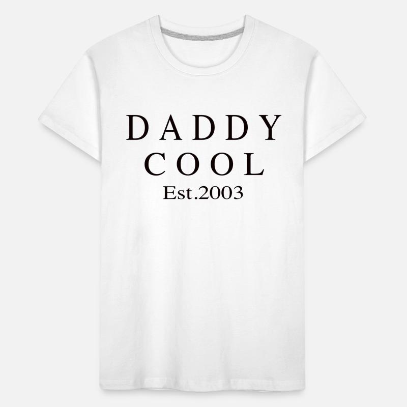 Daddy Cool est 2003 Kids' Premium Organic T-Shirt
