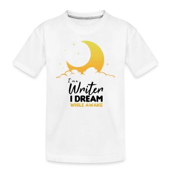 Poète Poésie Poète Poésie I Don - T-shirt bio Premium Enfant - blanc - Devant